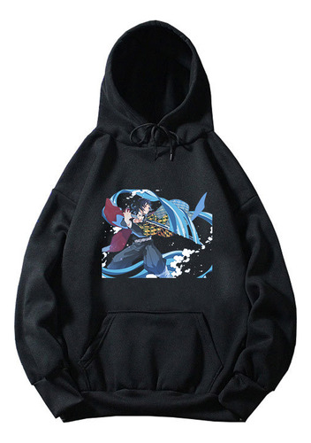 Sudadera Con Capucha Con Estampado Samurai Ocean Battle