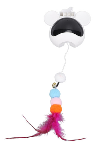Peluche Eléctrico Con Cuerda Retráctil Cat Interactive Toy P