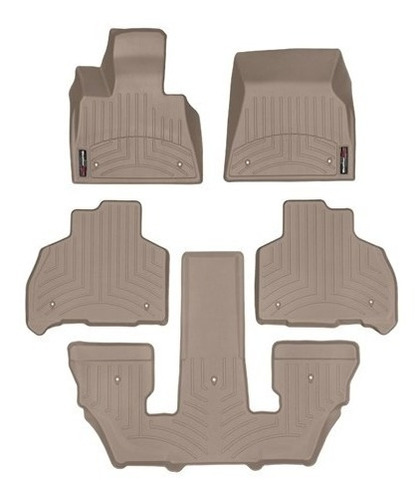 Tapetes Weathertech Bmw X7 - 2019-2021 - 1ra+2da+3raf+caj C