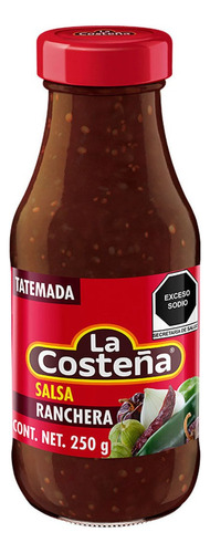 Salsa Ranchera La Costeña Tatemada 250g