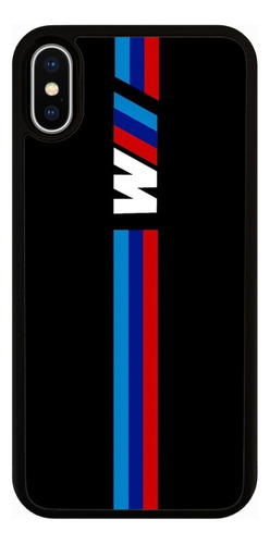 Funda Protector Para Iphone Bmw Series M Logo Lineas Black Iphone Se 2020