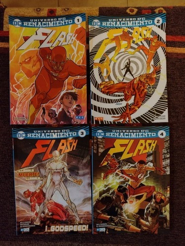 Flash: Renacimiento (volúmenes 1, 2, 3, 4, 7, 8 Y 9)