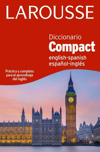 Libro: Diccionario Compact English-spanish/español-inglès. V