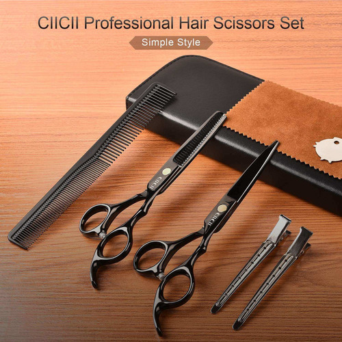 Ciicii - Juego De Tijeras Profesionales Para Peluqueria