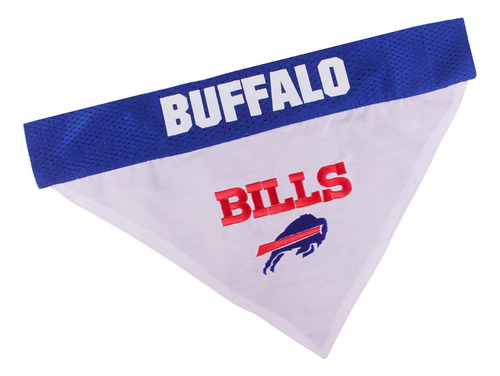 Bandana Reversible Perros De Nfl, Buffalo Bills
