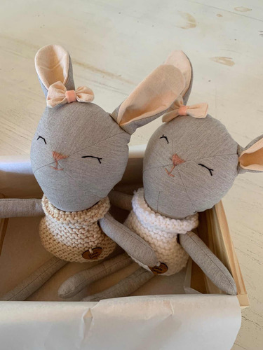 Muñeco De Tela Modelo Conejo