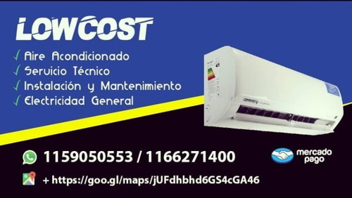 Imagen 1 de 6 de Instalación Reparacion Split Aire Acondicionado Y Lavarropas