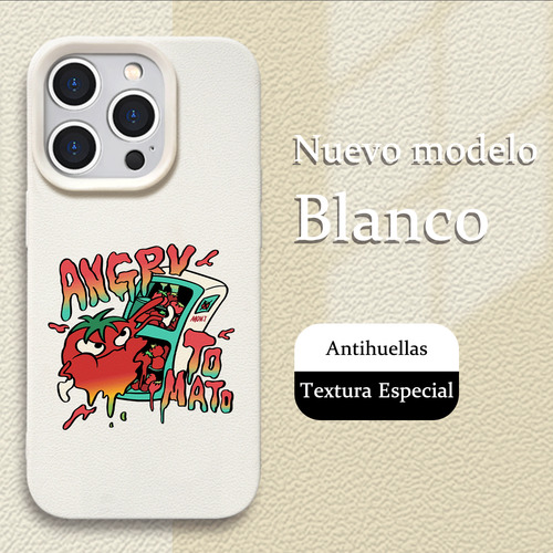 Accesorio Divertido Para Celular Funda De Silicona Diseño Beige Iphoe Xr