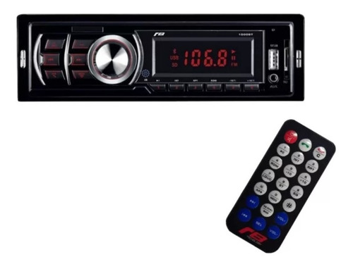 Rádio De Carro Bluetooth Jr8 Jt1000bt Usb Controle Remoto