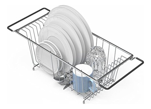 Escurridor De Platos Sobre Encimera De Fregadero Simple Para