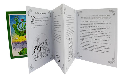 Panorama Para Ler E Colorir: João E O Pé De Feijão, De Papp International., Vol. 1. Editorial Todolivro, Capa Mole, Edição 1 Em Português, 2024