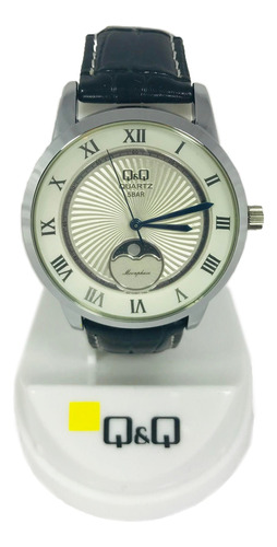 Reloj Q&q Cuero Varón Qz10j307y