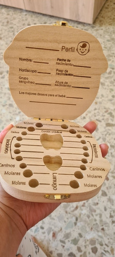 Cajitas Para Dientes De Leche Bebé