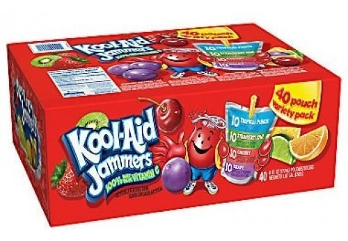 Kool Aid Jammers, 40 Piezas Surtidas, Importados De Usa