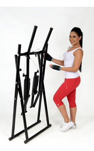 Simulador De Caminhada Vitamec P/120kg Cor Preto