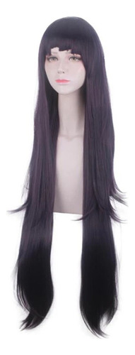 Peluca De Pelo Largo Danganronpa Mikan Tsumiki Para Cosplay