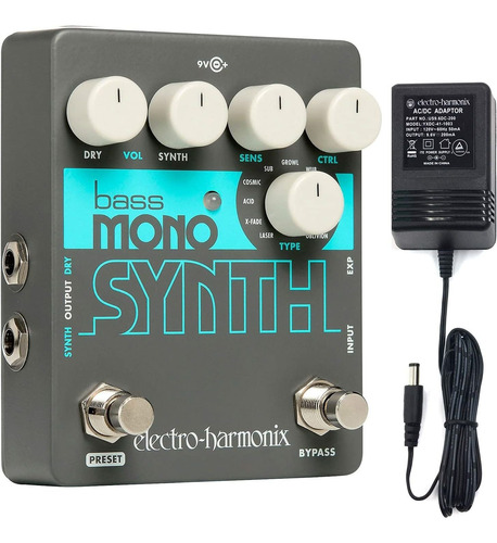 Electro Harmonix Bass Mono Synth Bass Synthesizer
