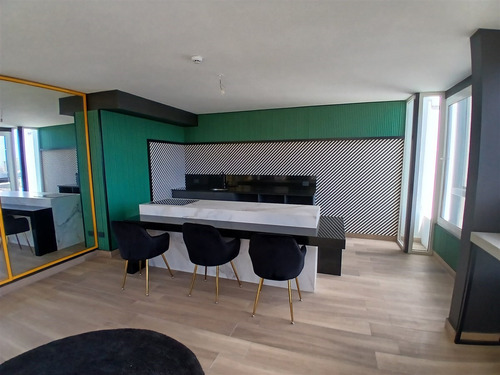 Departamento Corte Suprema. 1 Habitación, Metro Moneda