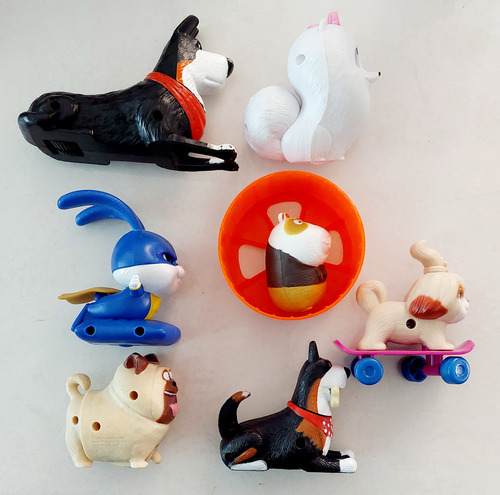 Figuras Paw Patrol Y Vida Secreta Tus Macostas Mcdonald's (Usado)