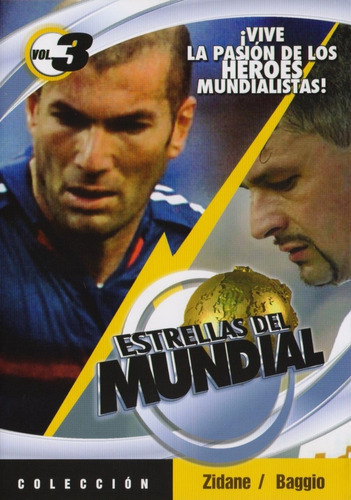 Estrellas Del Mundial Vol 3 Tres Futbol Documental Dvd