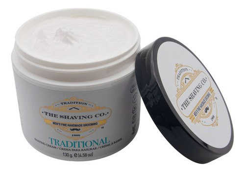 The Shaving Co Kit Crema De Afeitar Menta Y Rastrillo Negro