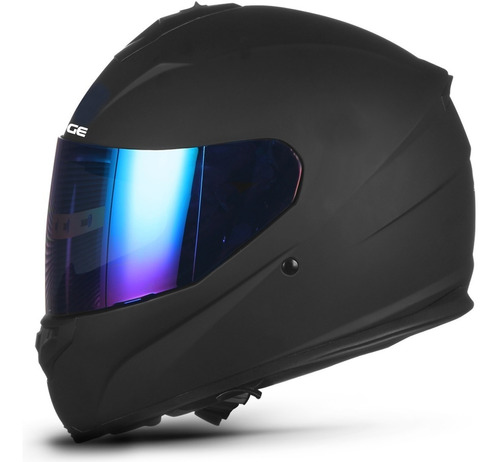 Casco Integral Edge Helmets Runner Certificado Dot Ece Moto Color Negro Mate Tamaño Del Casco Xxl (63 - 64