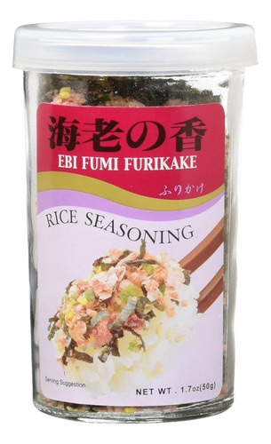 Jfc Ebi (camarones) Fumi Furikake Condimento De Arroz, 1.7 O