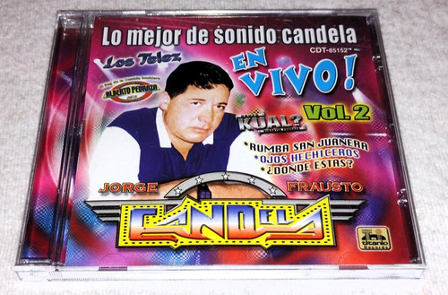 Cd Lo Mejor De Sonido Candela En Vivo Vol 2