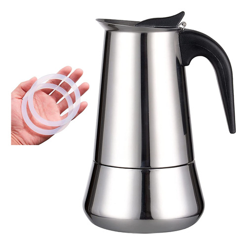 Ditosh Cafetera Espresso De Acero Inoxidable Moka Pot Caf...