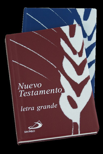 Libro Nuevo Testamento Letra Grande Plastico