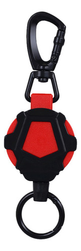 Carrete De Insignia Soporte Para Insignia De Mosquetón Resis