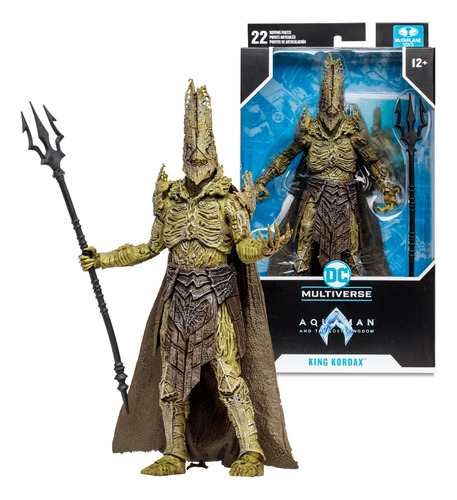 Sm Mcfarlane Figura 7 King Kordax (aquaman 2)