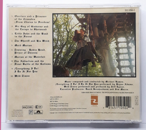Robin Hood - Prince Of Thieves Estándar