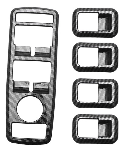 Funda De Fibra De Carbono Para Interruptor De Ventana De Coc