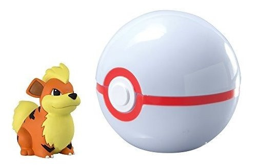Clip Pokemon Y Lleva Poke Ball, Growlithe Y Premier Ball
