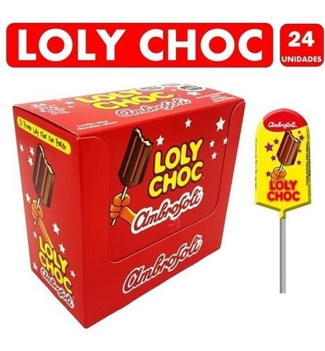 Chocolate Loly Choc (24 Paletas)