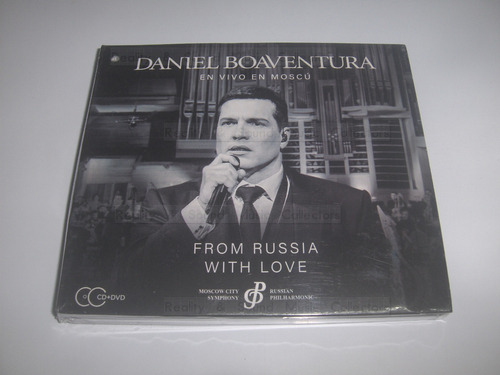 Daniel Boaventura En Vivo En Moscu Cd + Dvd Sony Mex 2019