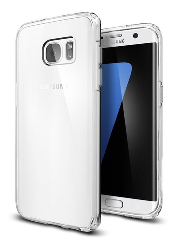 Estuche Protector Spigen Transparente Para Samsung S7 Edge