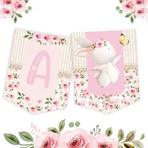 Comprar Kit Imprimible Decoracion Candy Bar Conejita Texto Editable