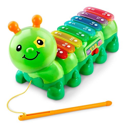 Xilófono Musical Oruga De Arrastre Primera Infancia V-tech
