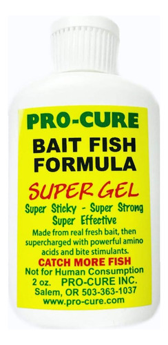 Gel De Fórmula De Pescado Cebo, 2 Oz