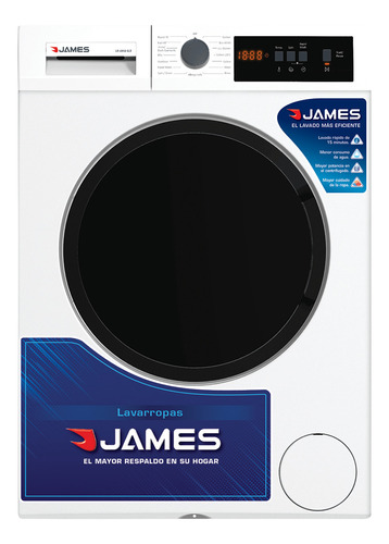 Lavarropas James Carga Frontal 6kg Lr 6990 Blt 15 Programas