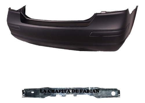 Paragolpe Trasero Nissan Tiida Sedan 2007 /2015 4 Puertas