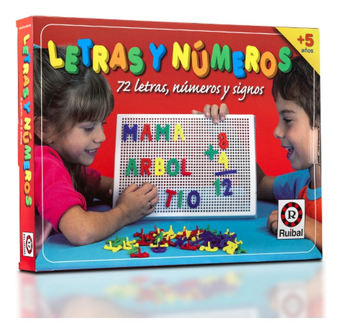 Letras Y Numeros 72 Piezas Ruibal Ploppy 790735