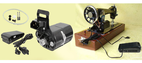180w Máquina De Costura Antiga Doméstica Pedal De Pedal De