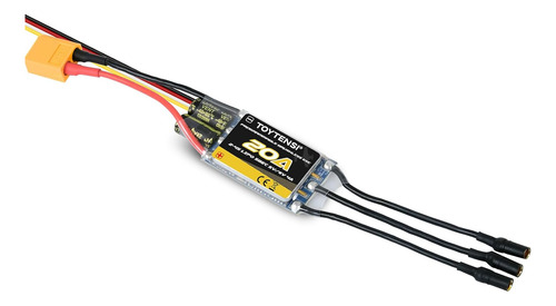 Motor Sin Escobillas Rc 20a 2-4s Esc Para Avión Rc Con Sbec