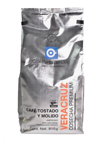 Café Punta Del Cielo Molido Región Veracruz Bolsa 810 Gr