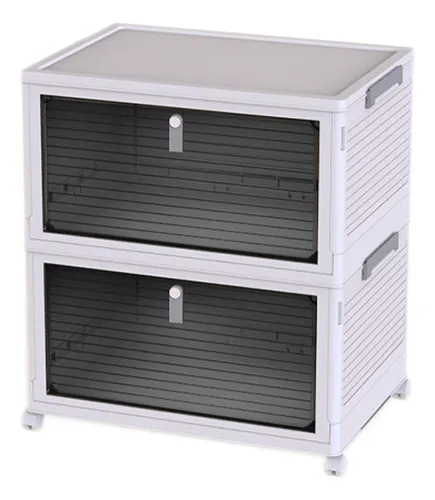 Caja De Almacenamiento W Desktop Con Cajones Pequeños Transp