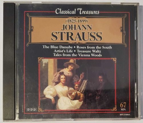 Cd Johann Strauss - Classical Treasures: Johann Strauss (67