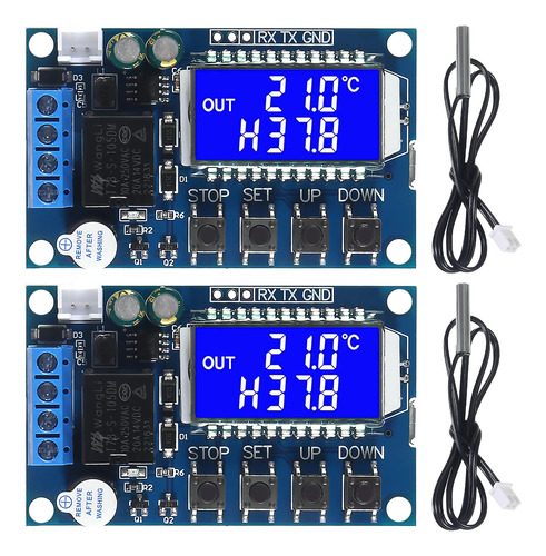 Melife 2 Controlador Temperatura Electronico Xy-t01 Cc 6-30